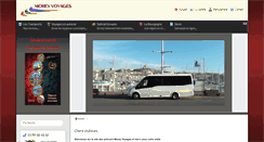Desktop Screenshot of moreyvoyages.fr